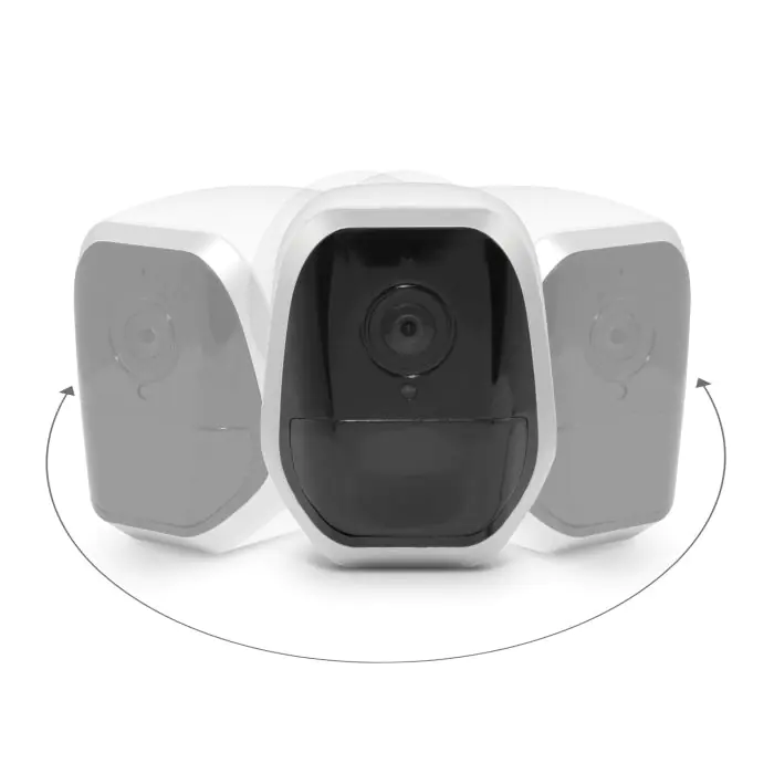 Caméra De Sécurité WiFi 2K Denash - Avec Batterie, Conversation Bidirectionnelle Et Carte 32 Go Incluse - 8