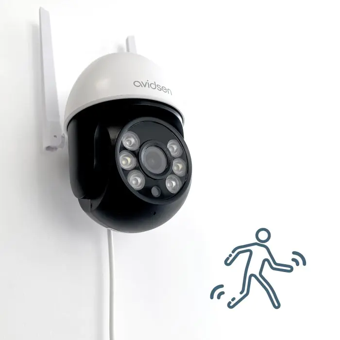 Caméra De Sécurité WiFi 2K Denash - Avec Batterie, Conversation Bidirectionnelle Et Carte 32 Go Incluse - 9