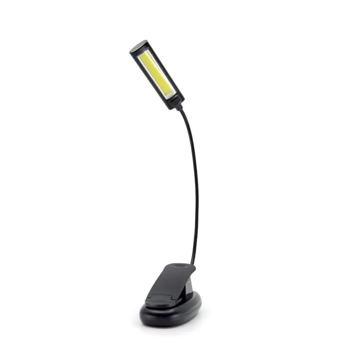 Lampe De Lecture Plate Rechargeable LED - 3 Couleurs, 10 Niveaux De Luminosité, Minuterie 99 Min - Pour Lit, étude, Voyage
