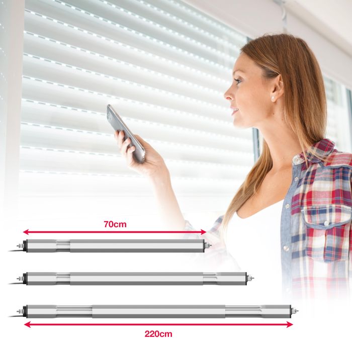 Kit de motorisation Somfy solaire RS100 Solar IO 10/12 Réf. SO1245948