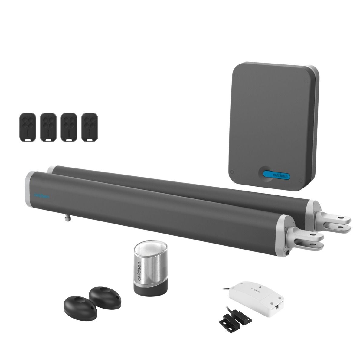 Un kit moteur portail battant connecté complet