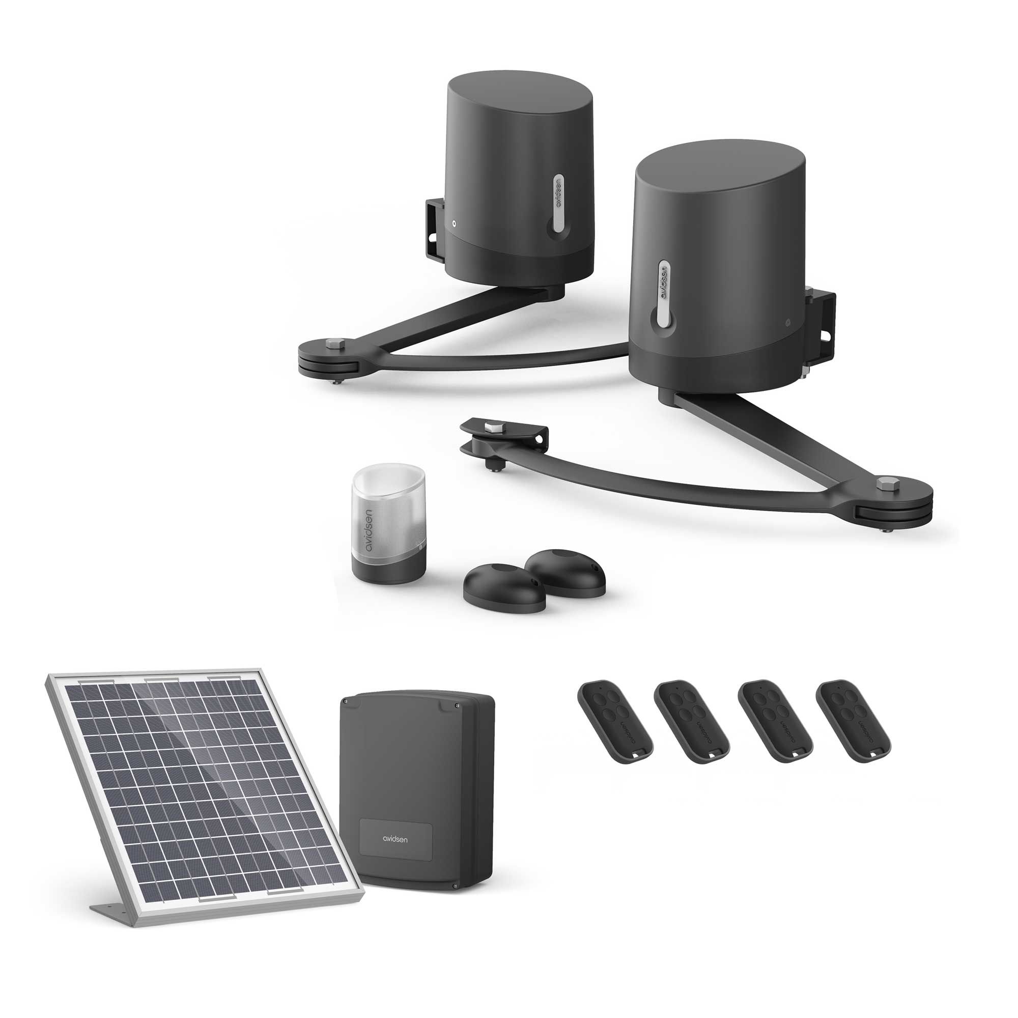 Kit motorisation solaire