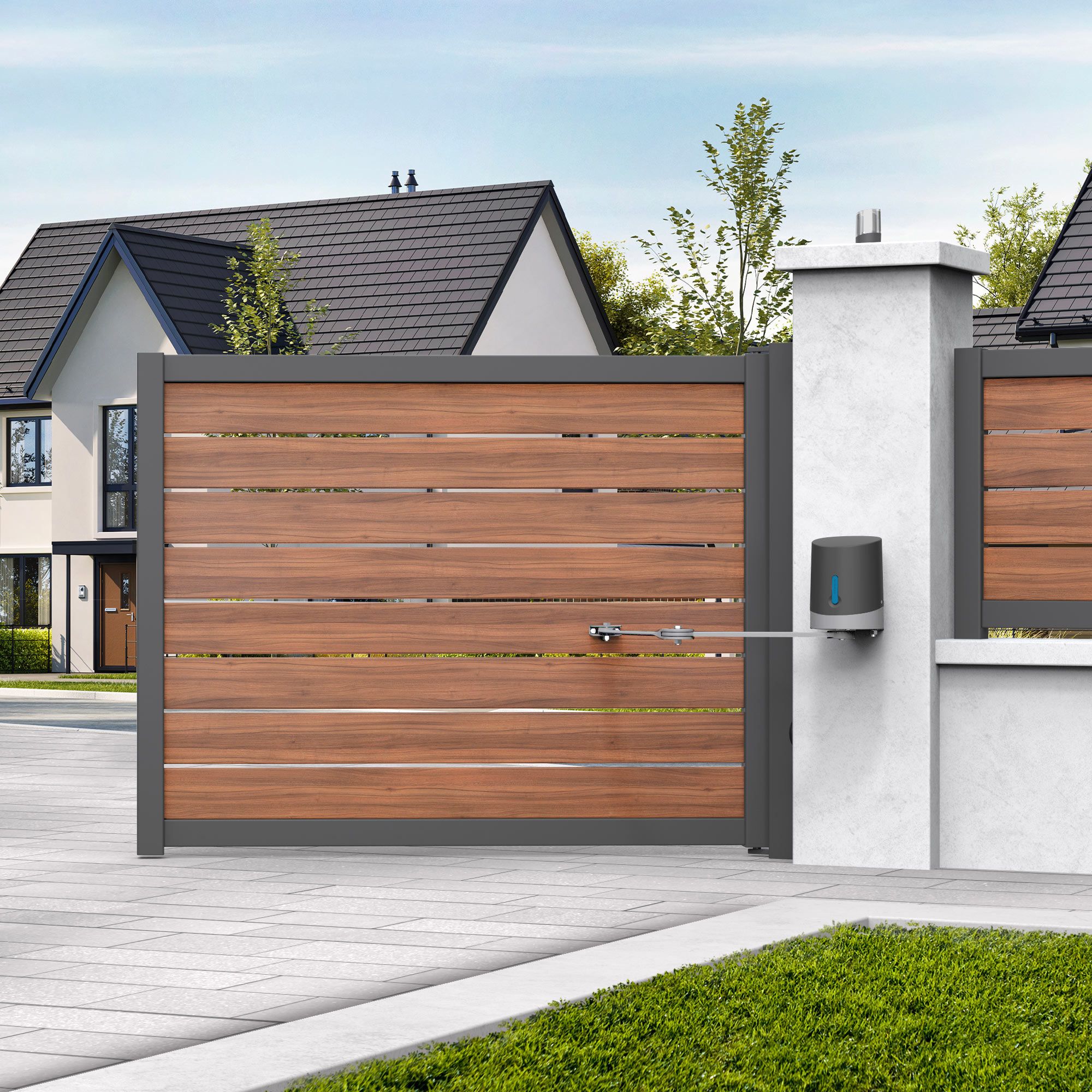 Votre motorisation fonctionne avec tout type de portail