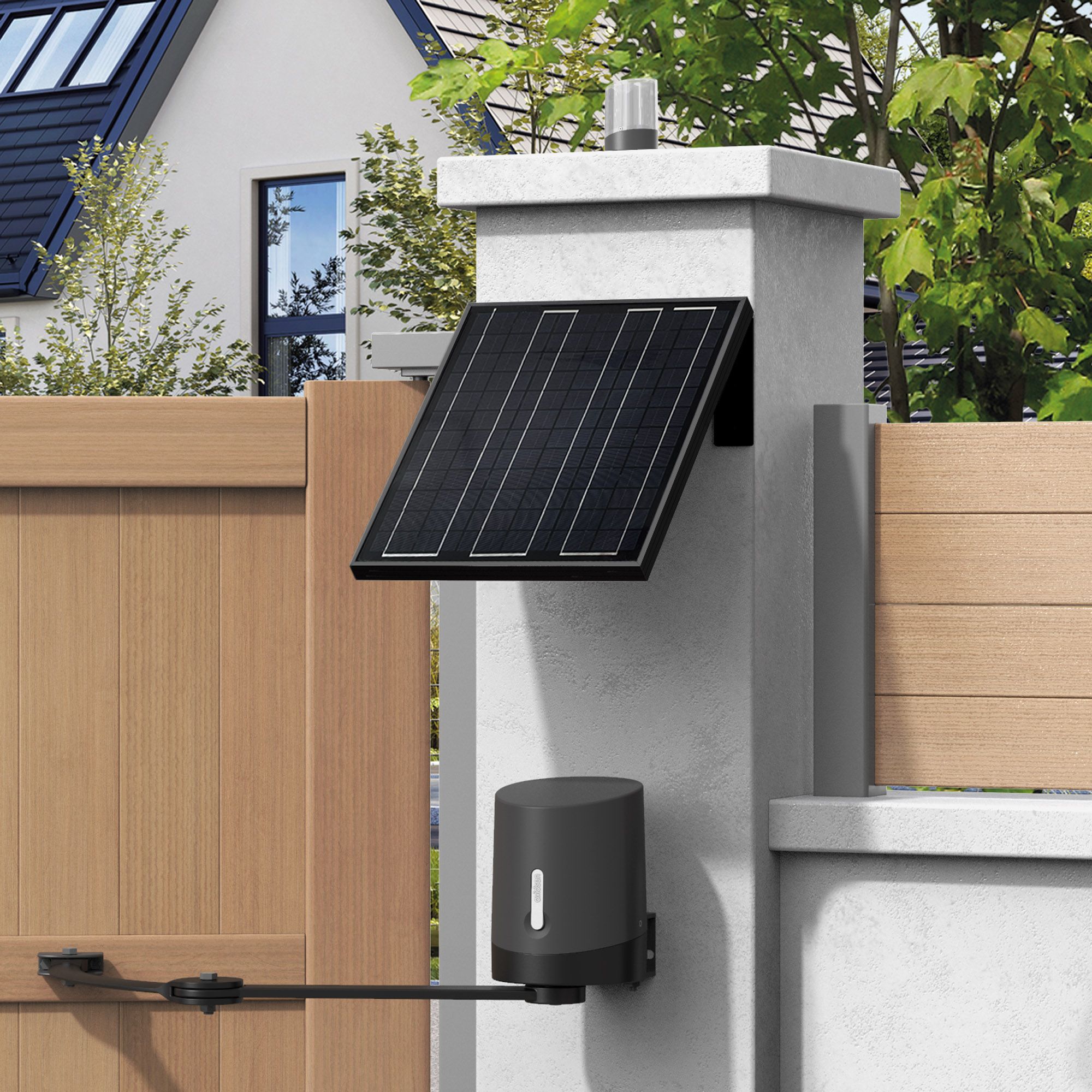 Une alimentation solaire compacte et esthétique