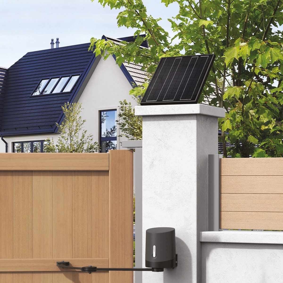 Installation facile du kit solaire