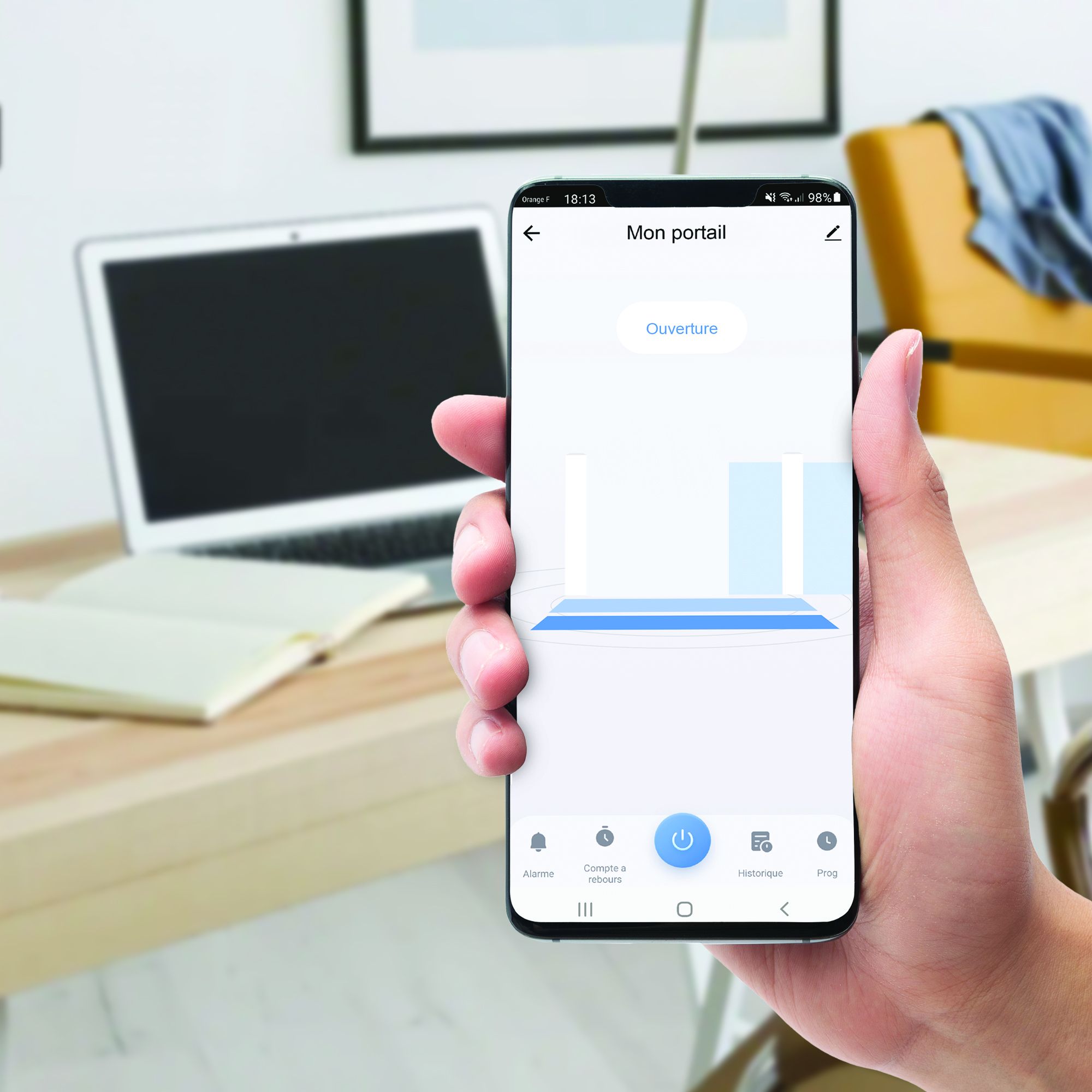 Contrôlez l'accès à votre domicile depuis votre smartphone