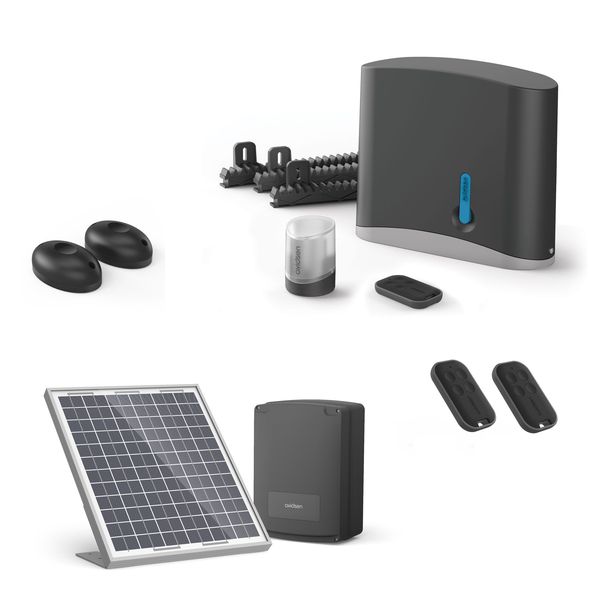 Kit motorisation solaire