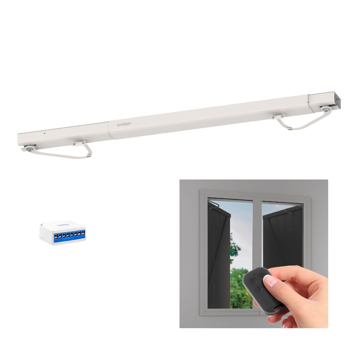 Motorisation connectée pour automatiser 1 fenêtres