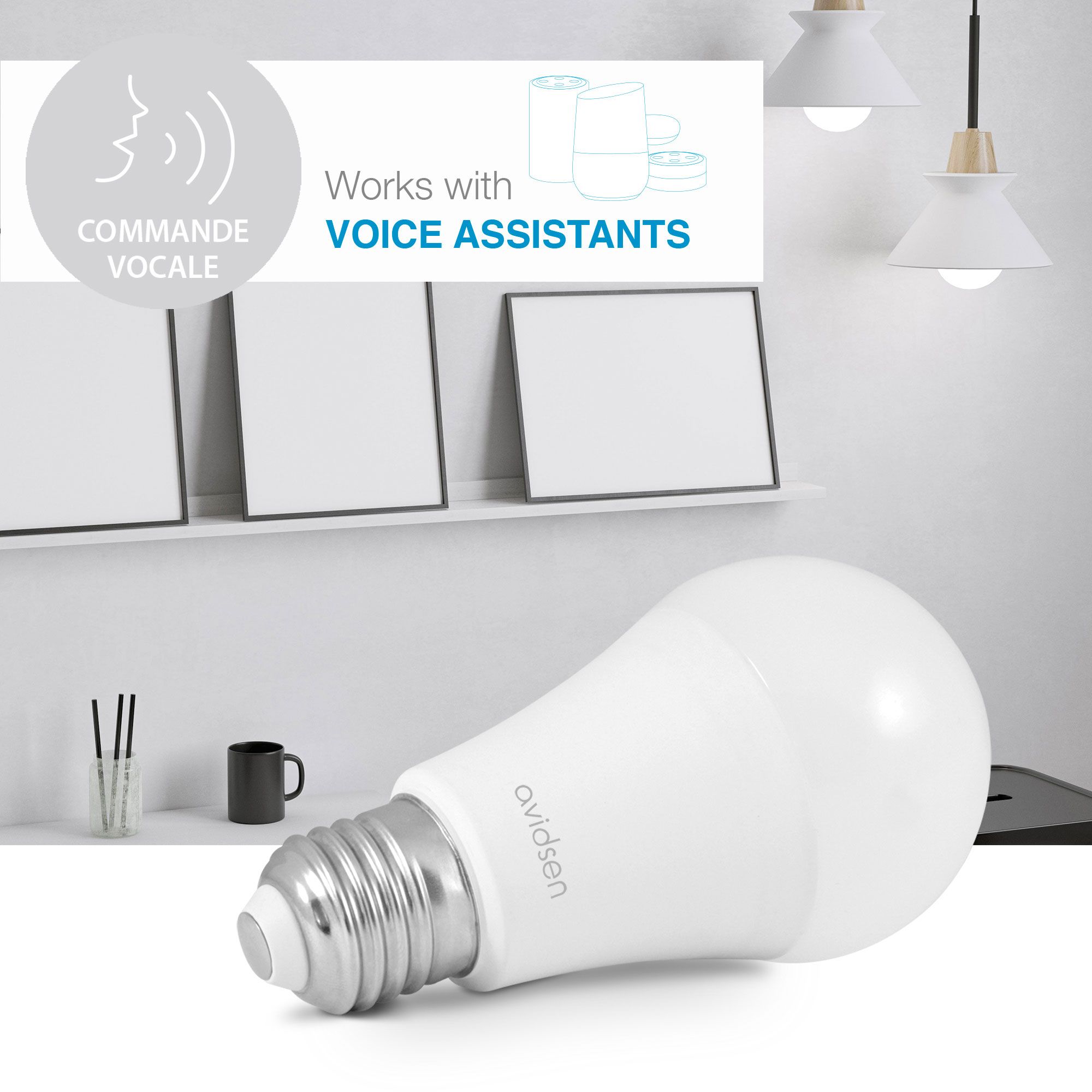 Vous commandez votre lumière à distance