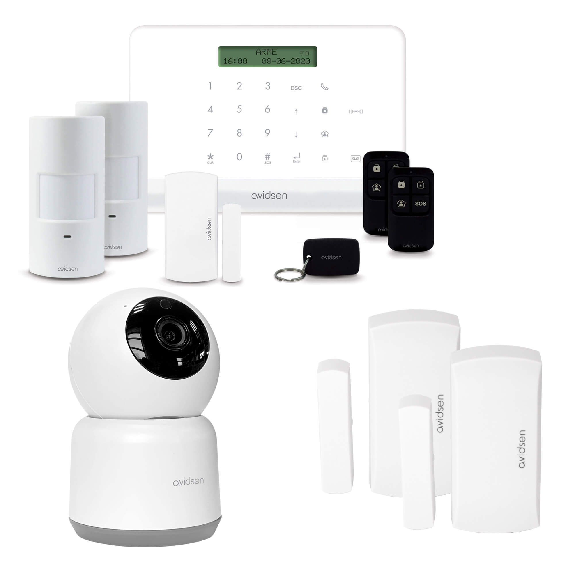 Un pack complet pour un appartement de type T2 ou T3.