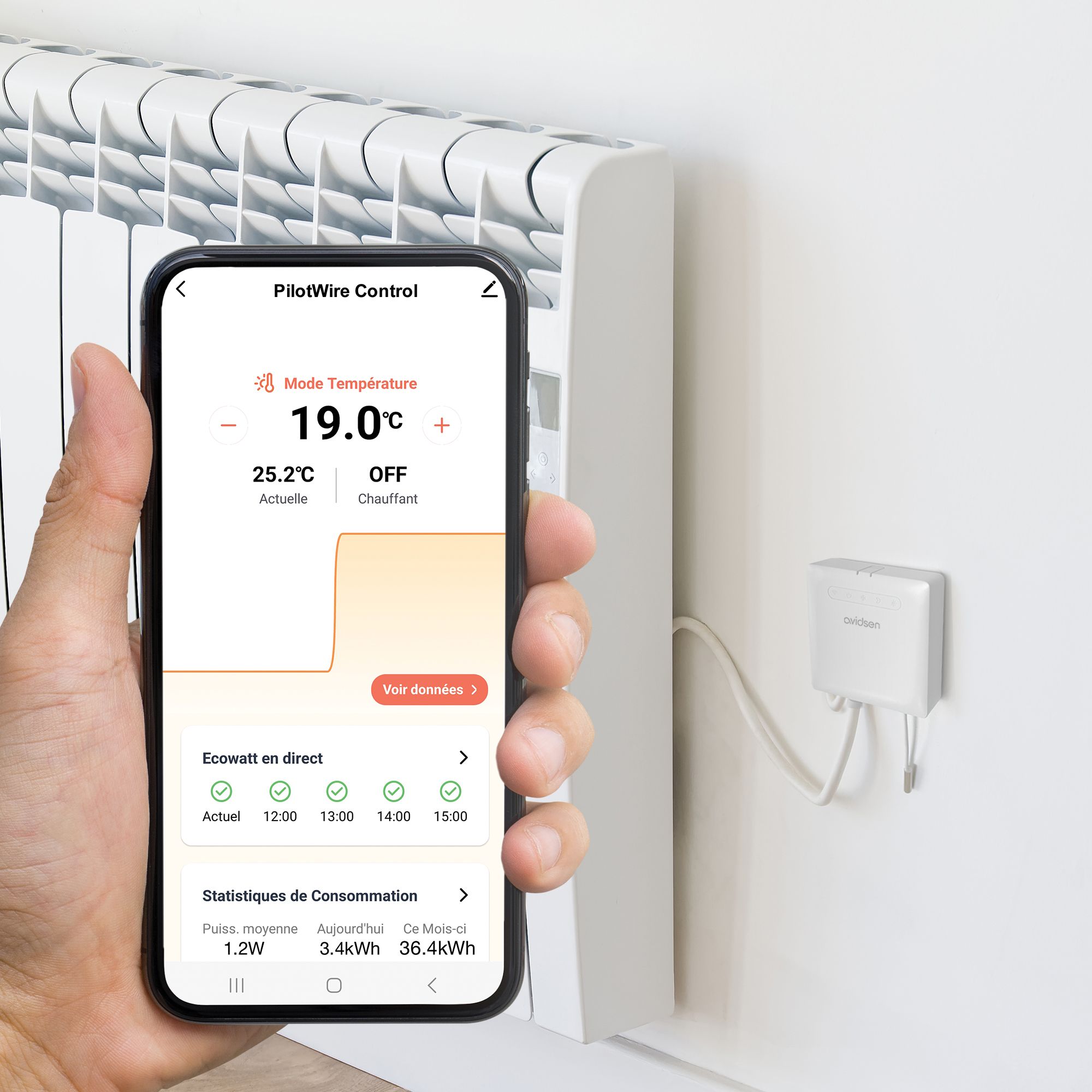 Un module connecté pour une maison bien chauffée