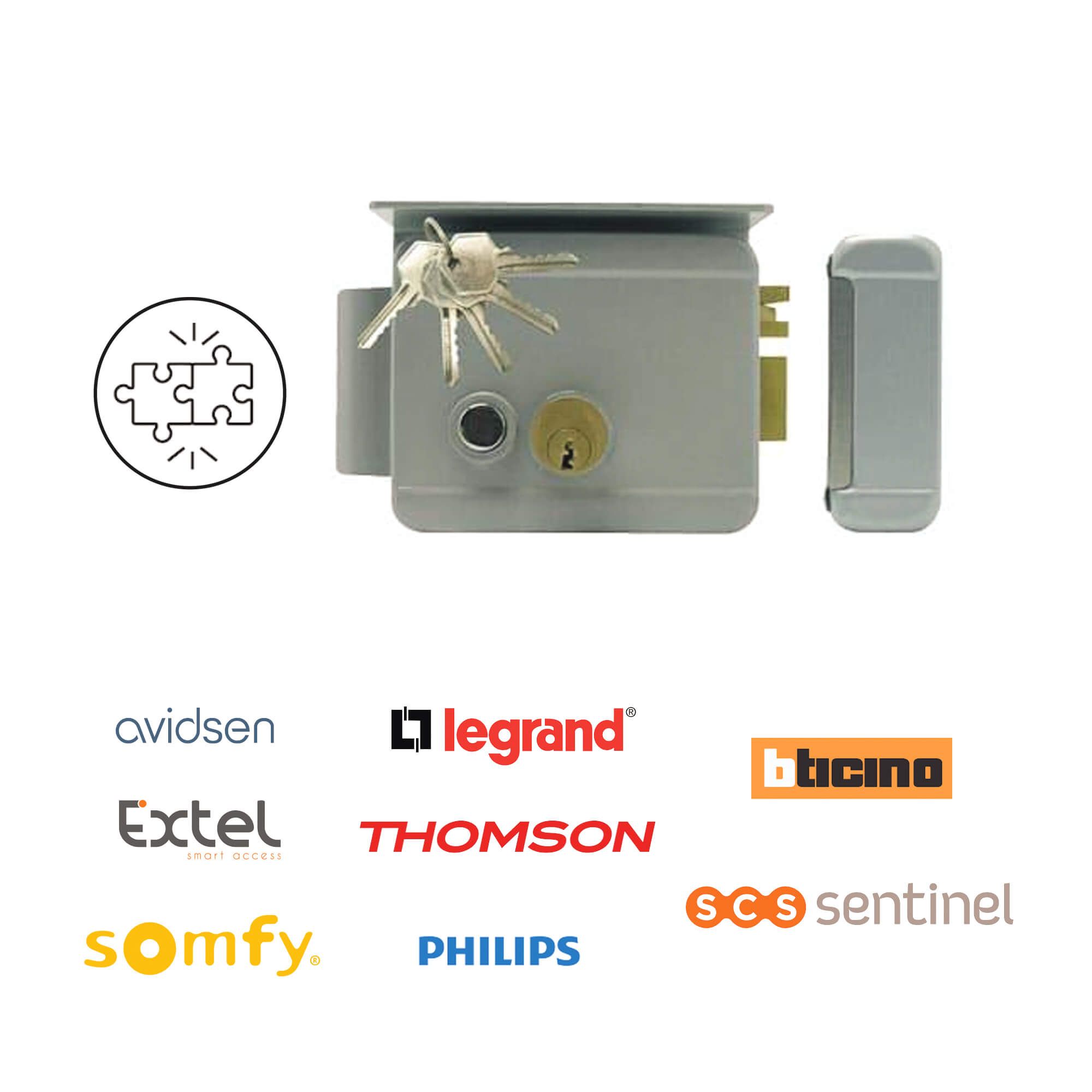 Caractéristiques techniques de la serrure