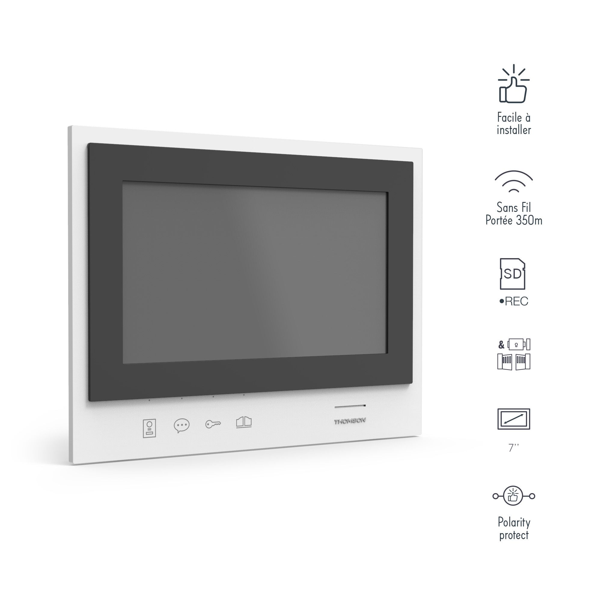 Un kit visiophone solaire complet