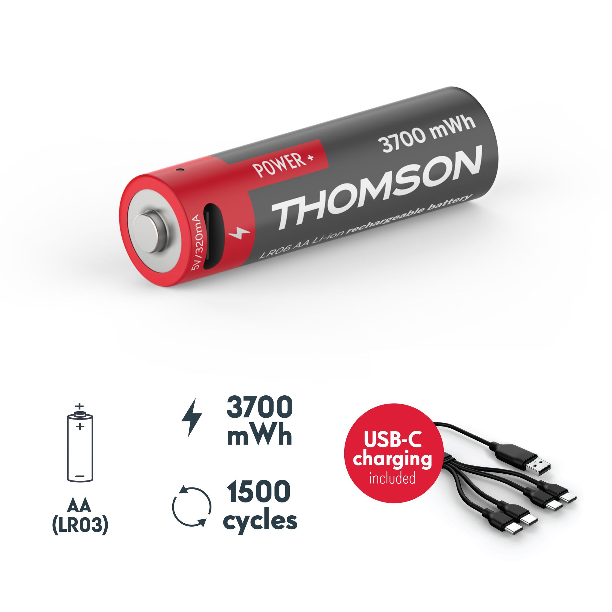 Une recharge ingénieuse par USB-C