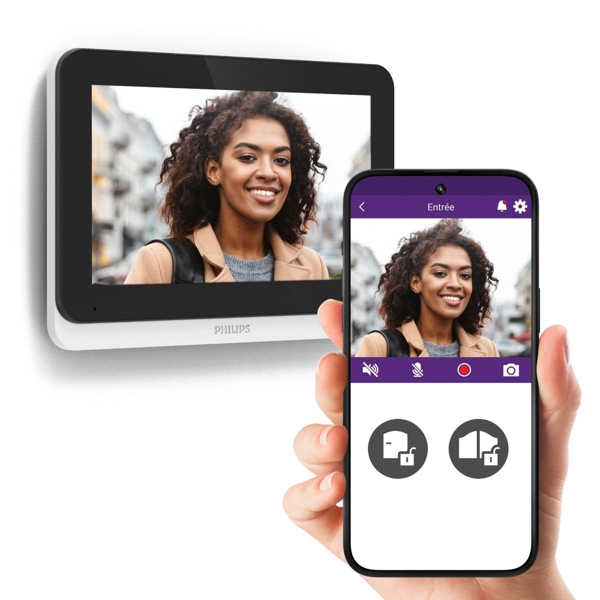 Un visiophone connecté