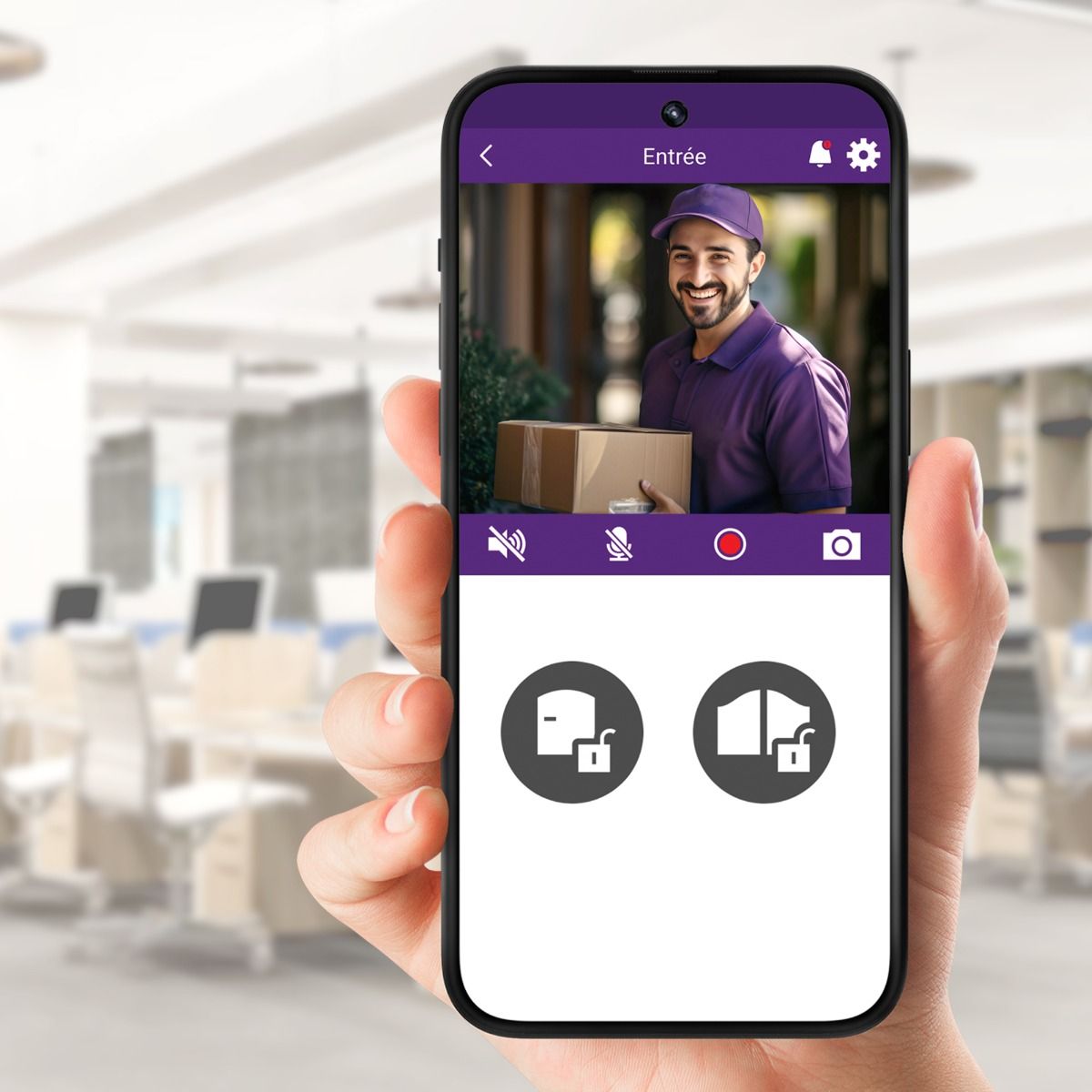 Un visiophone connecté