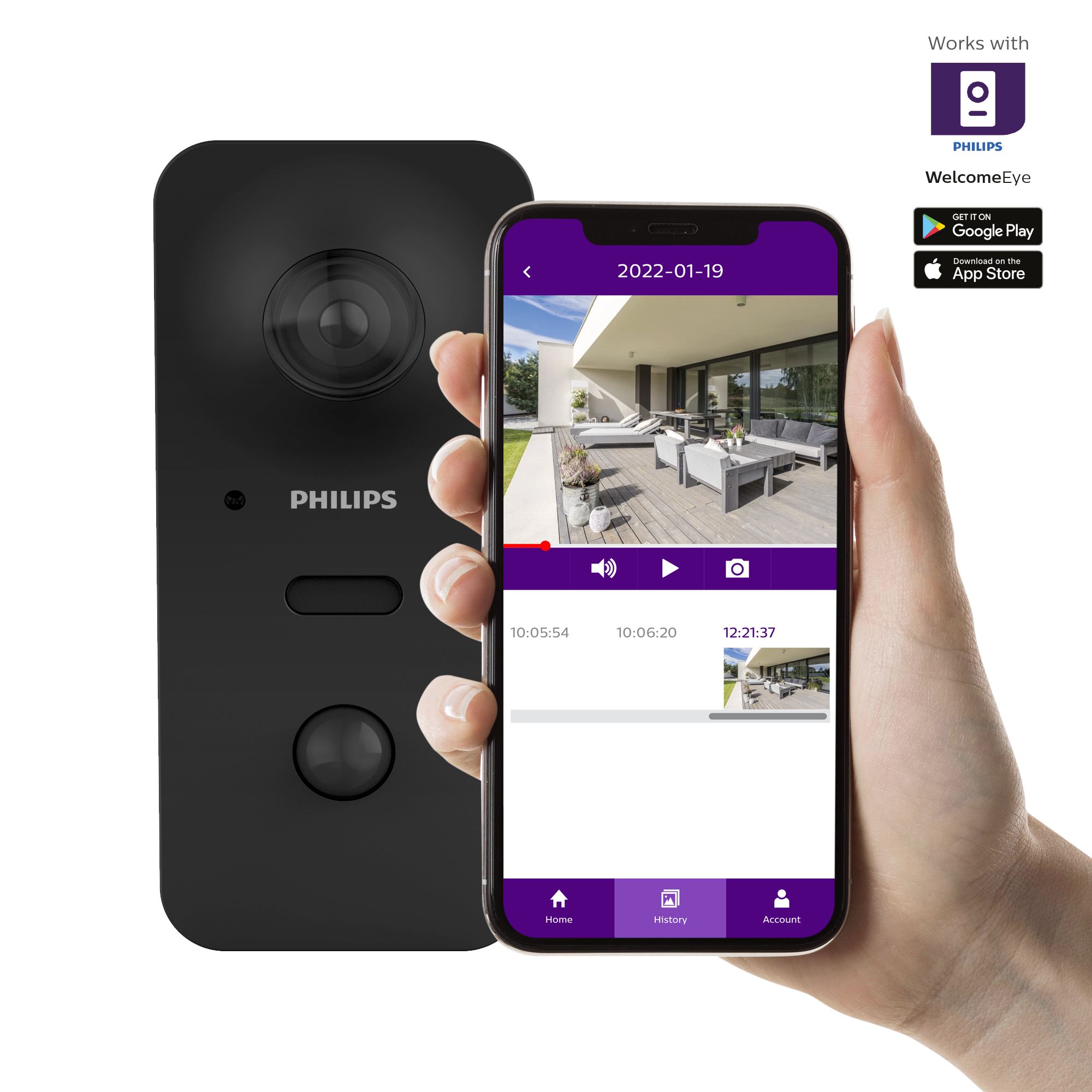 Rejoignez l'écosystème Philips WelcomeEye