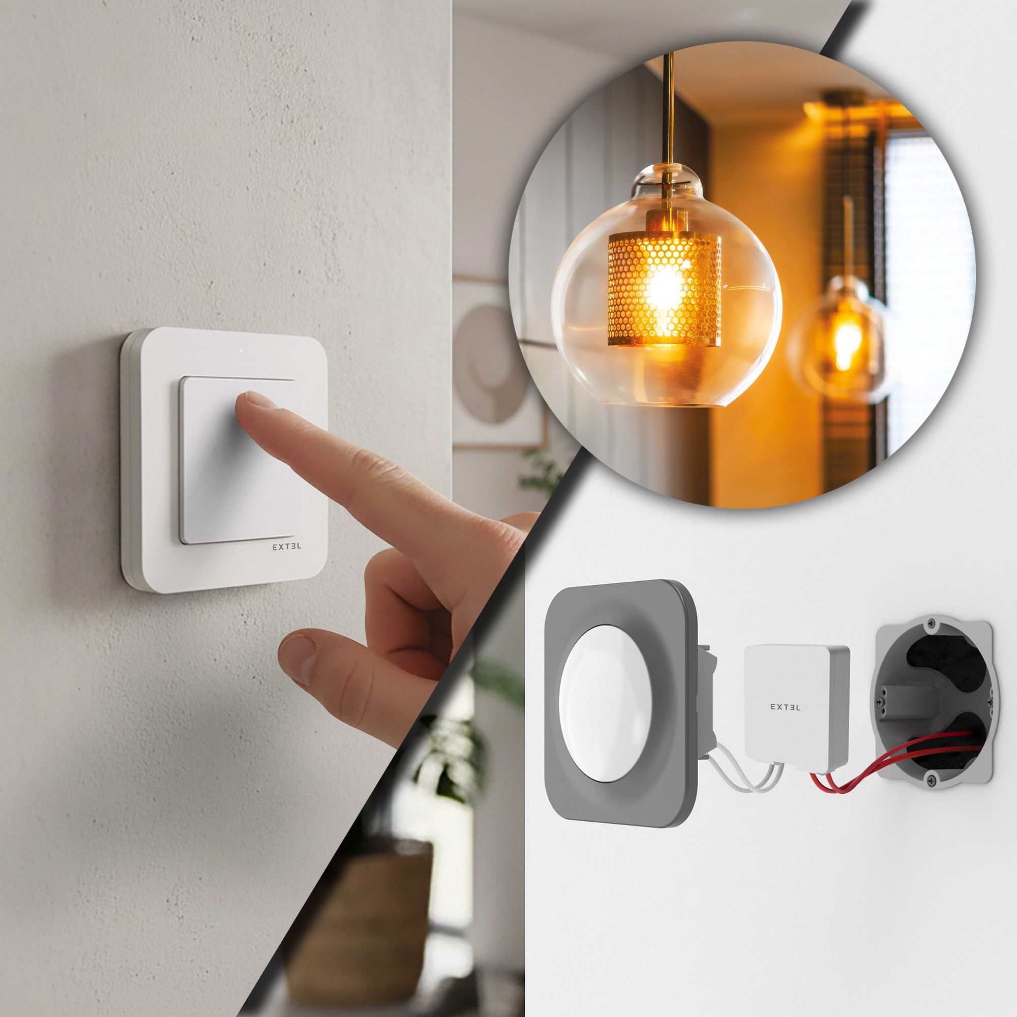 Installation rapide sans nouveaux câbles