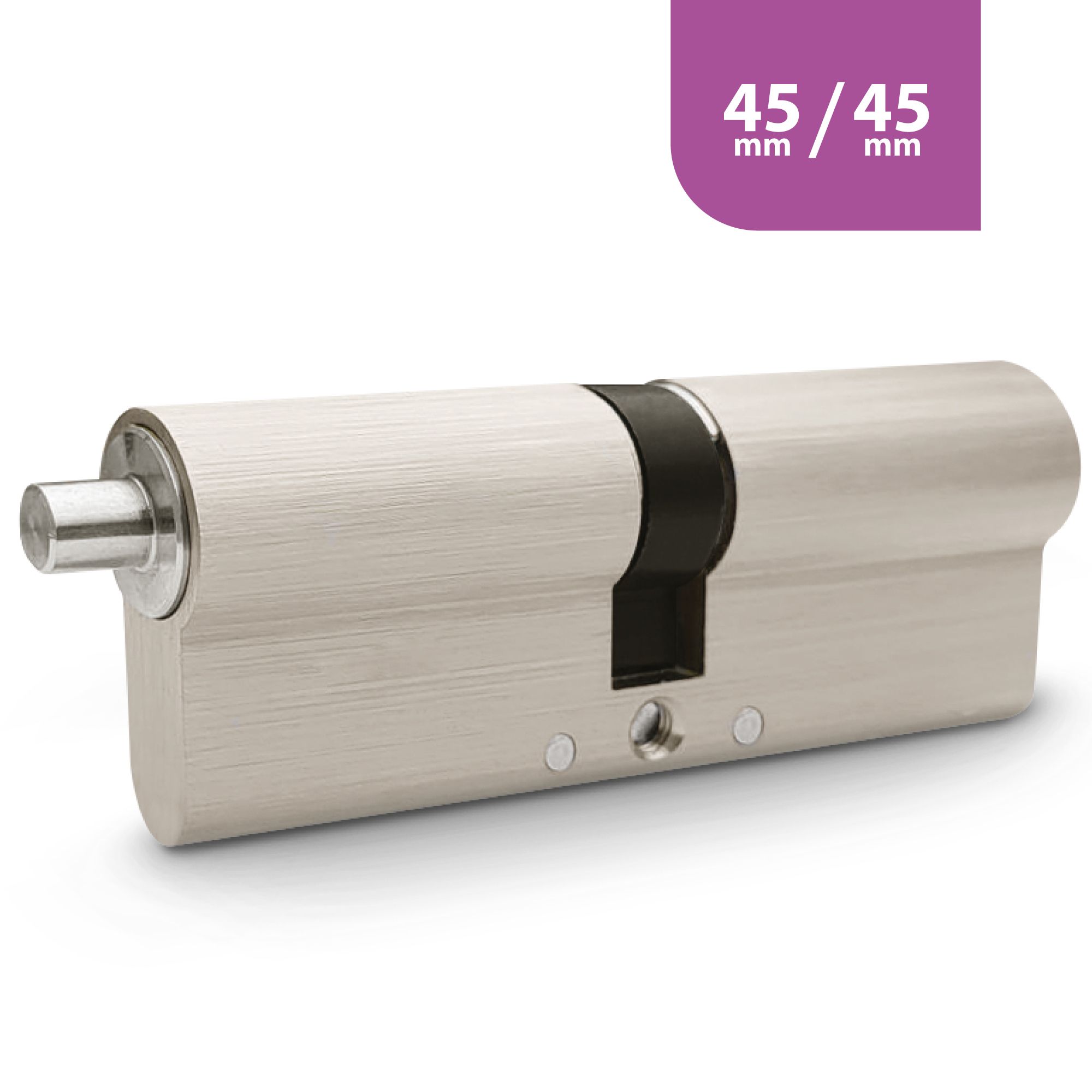 Cylindre 45/45 compatible avec la serrure connectée Extel Lock