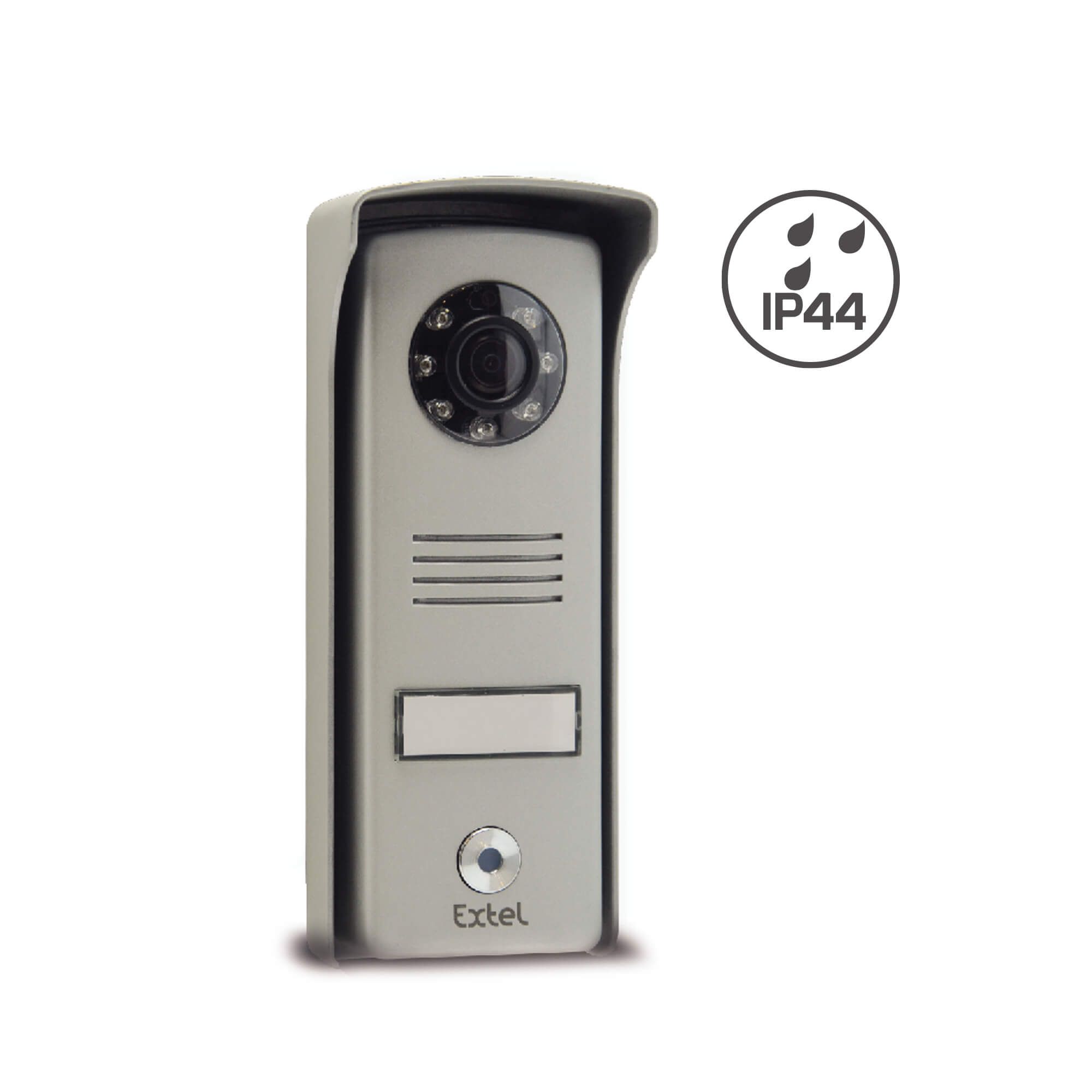 Conçue pour l'extérieur avec sa visière de protection pour résister aux intempéries