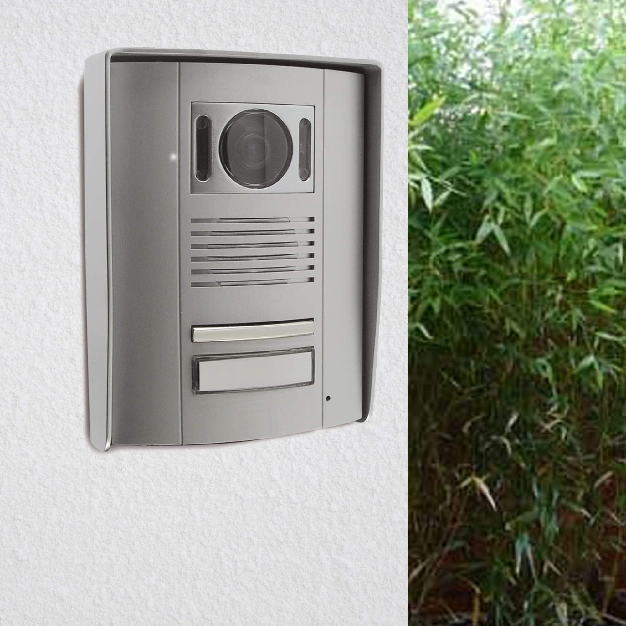 La platine de rue est très performante pour le visiophone