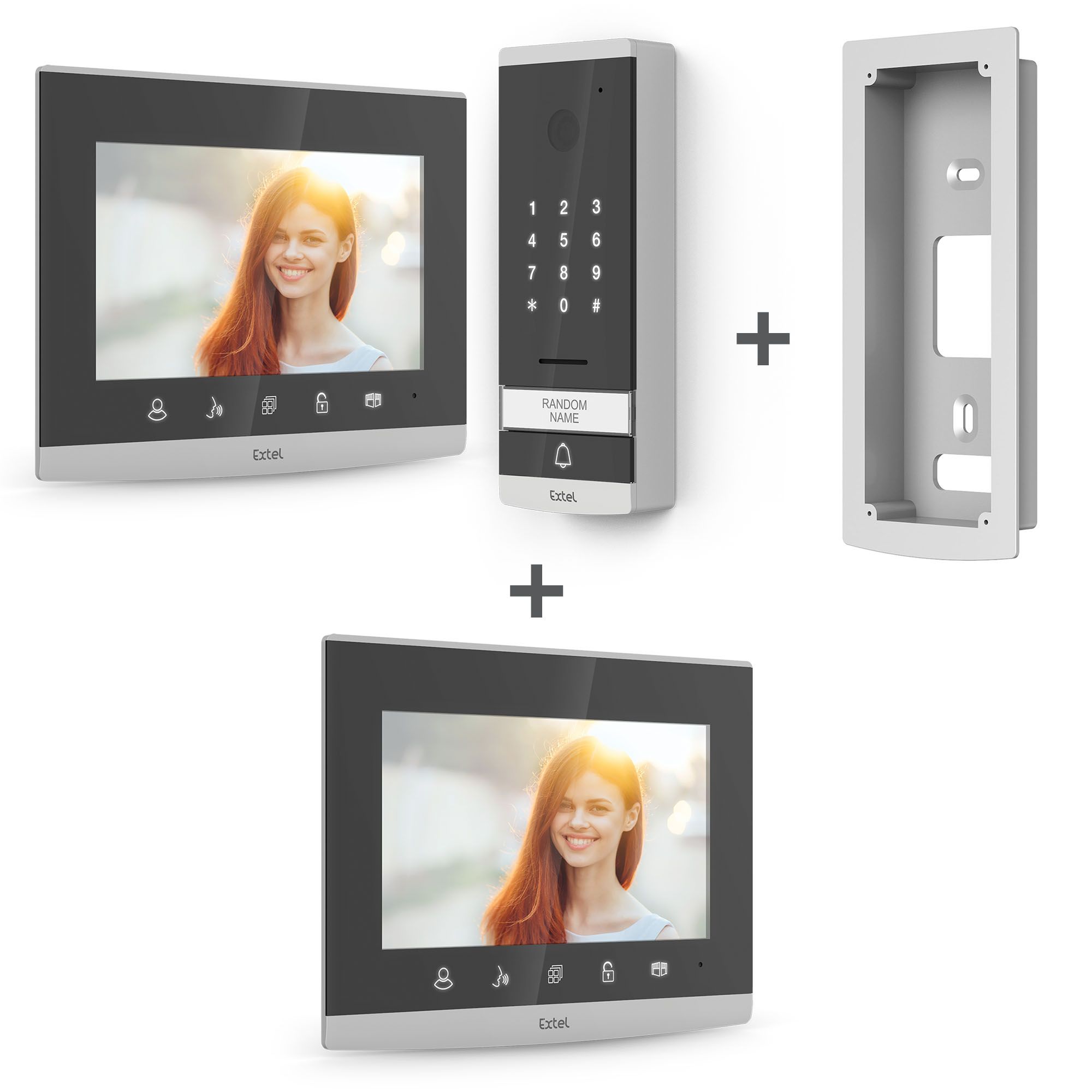 Un interphone facile à installer et à paramétrer
