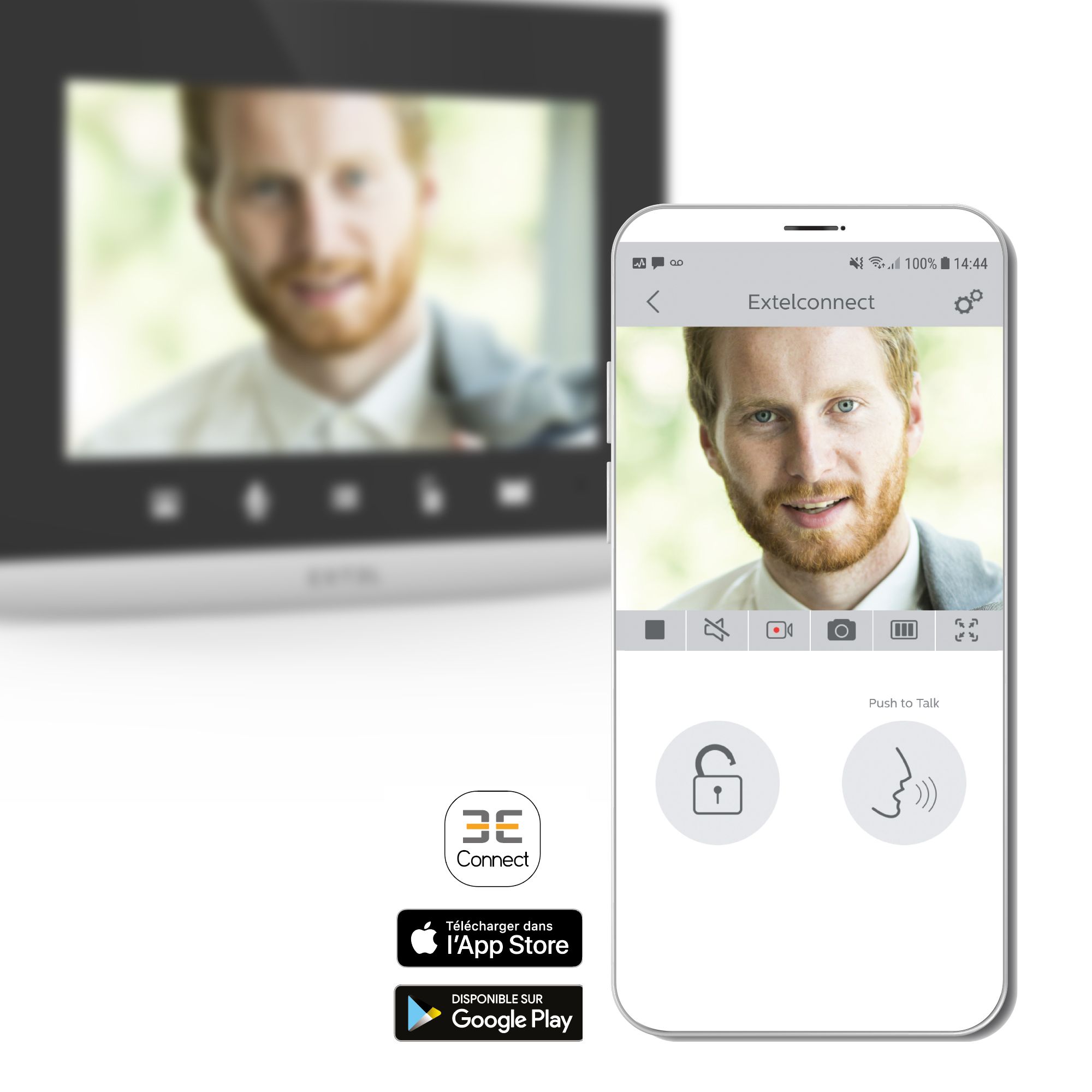 Utilisez Extel Connect 2 avec votre smartphone