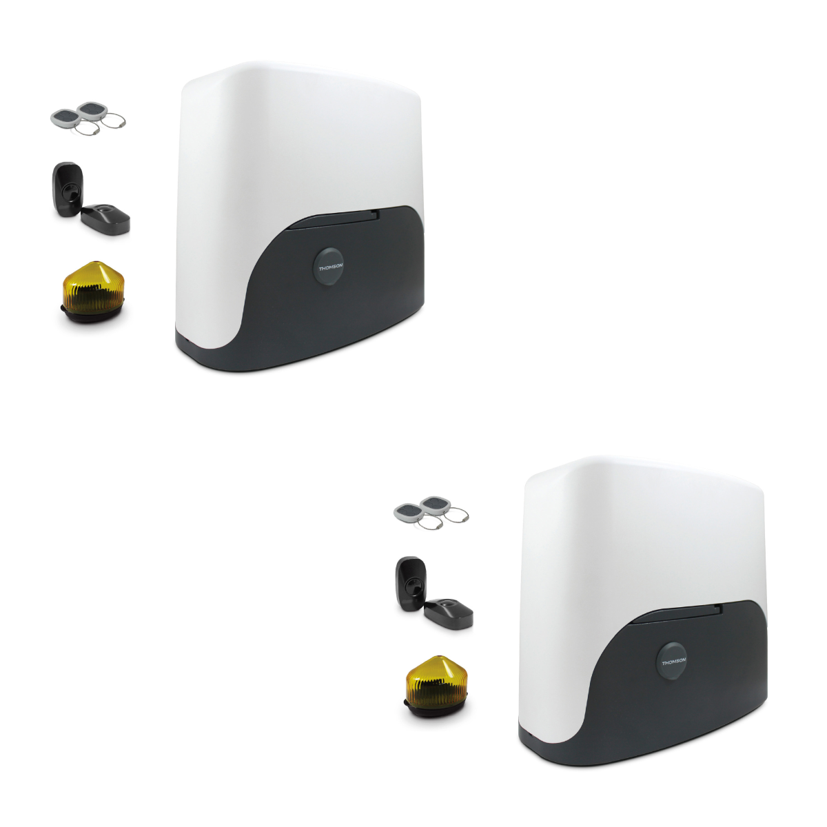 2 kits de motorisation pour portail coulissant