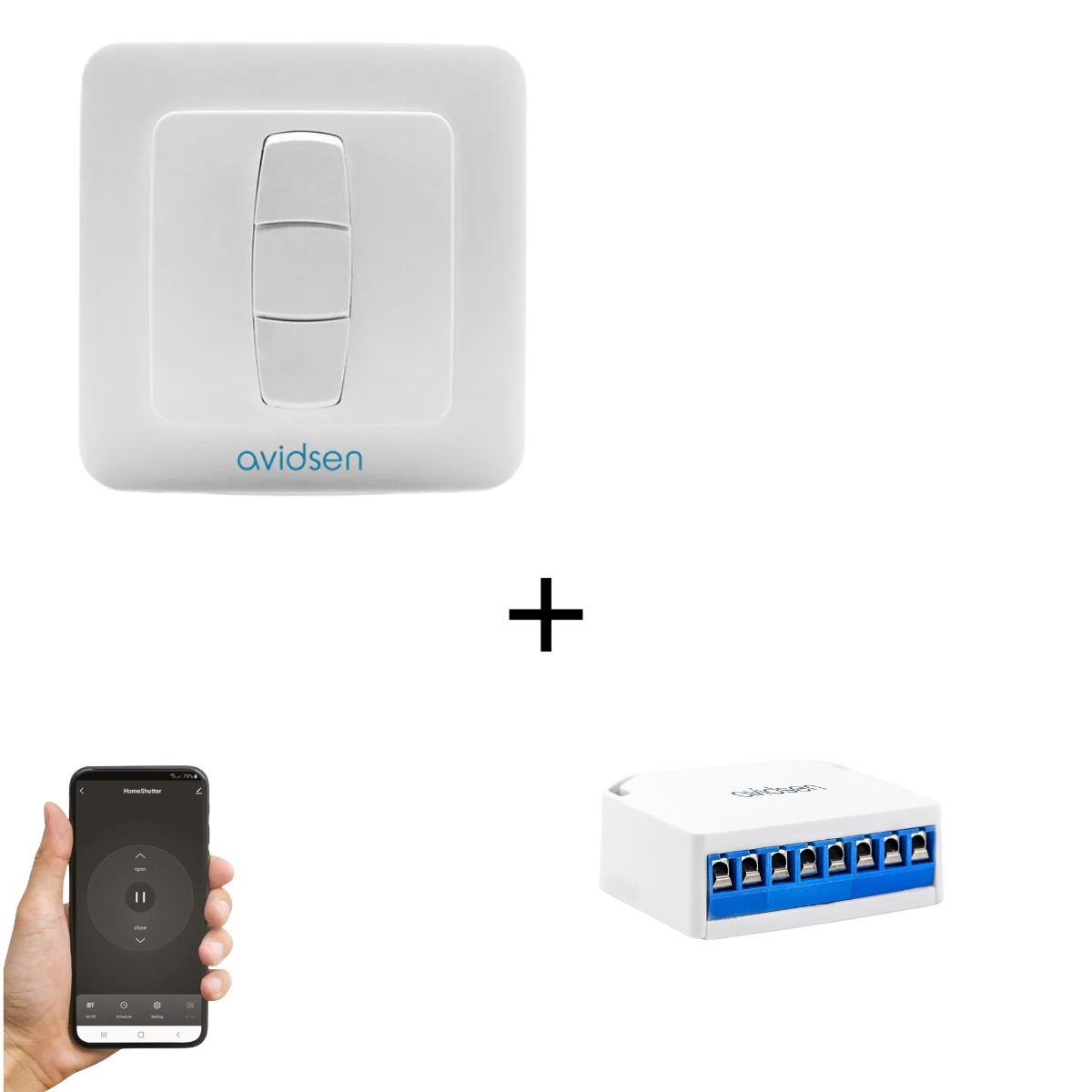 Plusieurs façons de piloter vos volets