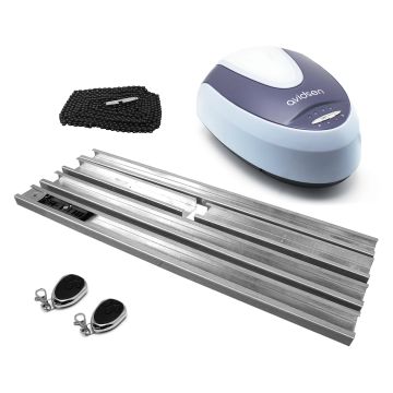 Kit moteur garage Stromma : moteur + chaine + rails + 2 télécommandes Kit moteur garage Stromma : moteur + chaine + rails + 2 télécommandes