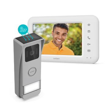 Visiophone sans fil autonome avec panneau solaire et batterie - Elia Solar Wave - Avidsen - 112296
