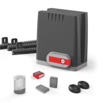 Motorisation pour portail coulissant Swip 500 - Thomson Connecté à votre smartphone Android ou Apple