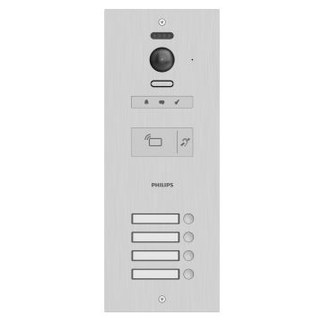 Platine de rue pro 4 noms - WelcomeHive 2 - Philips - 531062