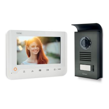 Visiophone extel nova - couleur 2 fils Blanc