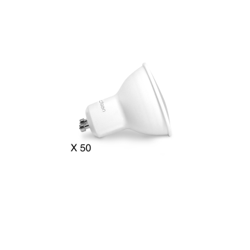 Lot de 50 ampoules connectées culot GU10 - 5 W / 470 lumen - Avidsen Home