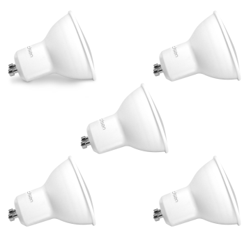 Lot de 5 ampoules connectées culot GU10 - 5 W / 470 lumen - Avidsen Home