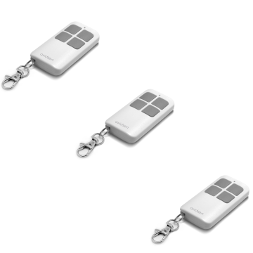 Lot de 3 télécommandes universelles pour motorisations