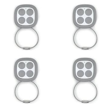 Lot de 4 télécommandes universelles Eve d'Extel