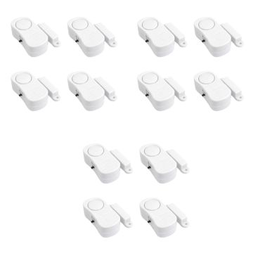 Lot de 3 boîtes de 4 mini-alarmes pour portes/fenêtres