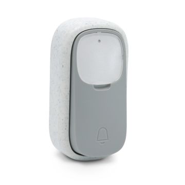 Bouton d'appel supplémentaire sans fil sans pile pour le carillon Bamboo - Bamboo Push - Avidsen - 102503