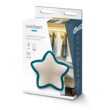 Lampe allumage/extinction tactiles forme étoile StarLed - Avidsen - 103633