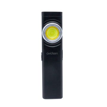 Mini-lampe de poche rechargeable à LEDs 500 lumens 12 modes d'éclairage - Avidsen - 103648