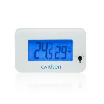 Mini détecteur de température et d'humidité - Avidsen - 107249