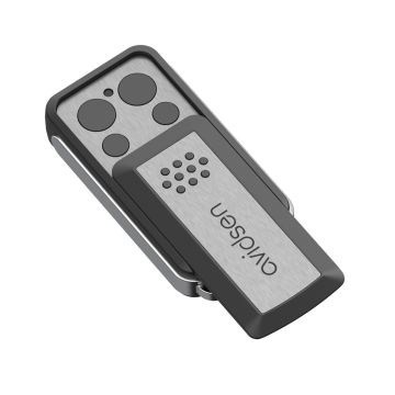 Télécommande à clapet 4 boutons avec rolling code pour dix appareils - Avidsen - 114253