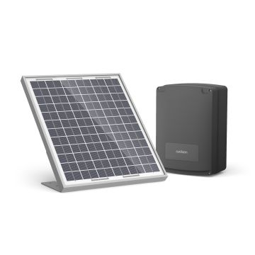 Kit solaire universel pour motorisation de portail 12V et 24V - Avidsen - 114375