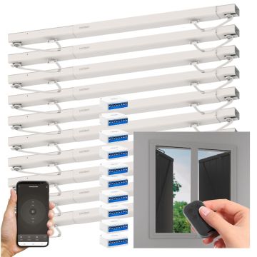 Lot de 10 motorisations connectée pour volet battant Avidsen Home Open W