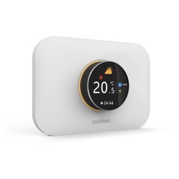 Thermostat Wifi connecté filaire pour chaudière avec programmation HomeFlow Knob - Avidsen - 127067