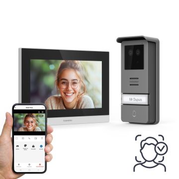 Visiophone filaire connecté à reconnaissance faciale Thomson Smart Face - Thomson - 512278