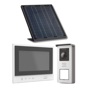 Visiophone Solaire et sans fil simple à installer avec écran nomade - Thomson Air