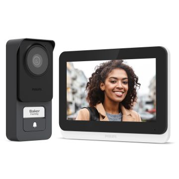 Visiophone filaire tactile et connecté - image 3K - WelcomeEye Connect 3 - Philips - 531046